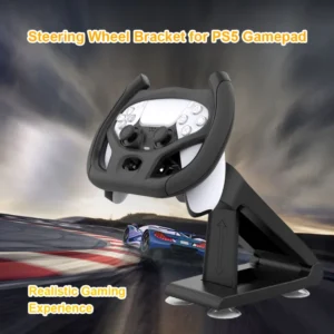 Gaming Steering Wheel Bracket for Playstation 5 PS5 Racing Games Controller