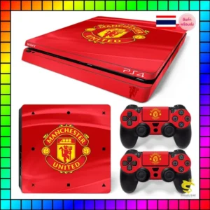 PS4 Slim Vinyl Console & Controller Skin Sticker Set – Easy to Apply & Residue-Free Removal